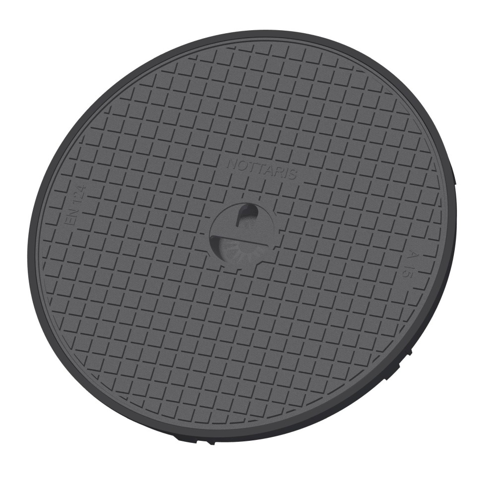 Gussdeckel voll 1 to, Fig.1030-40-00