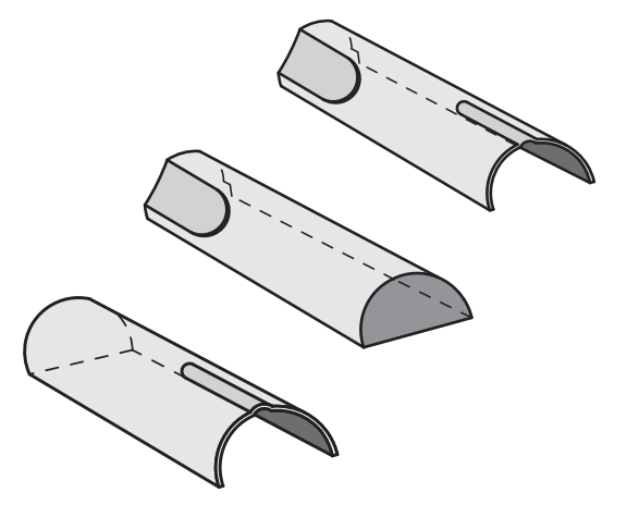 Eternit Dachschiefer Hohlkappe Ender