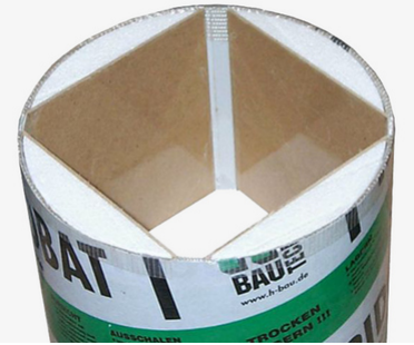 Schalrohr quadrat 200x200 mm  L=3 m
