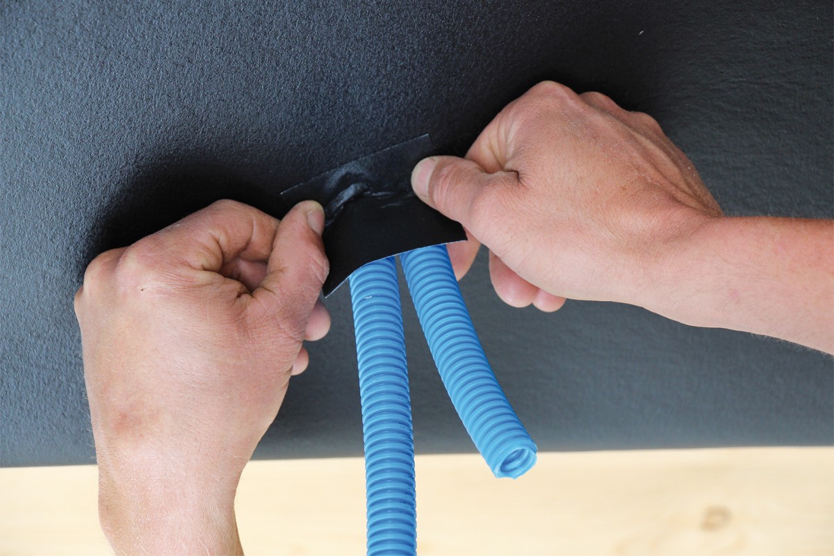 Albert Winaco black Klebeband schwarz