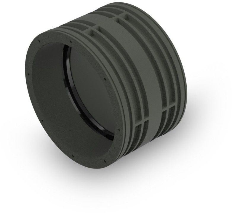 Schachtfutter Grip aus PP NW 500 mm