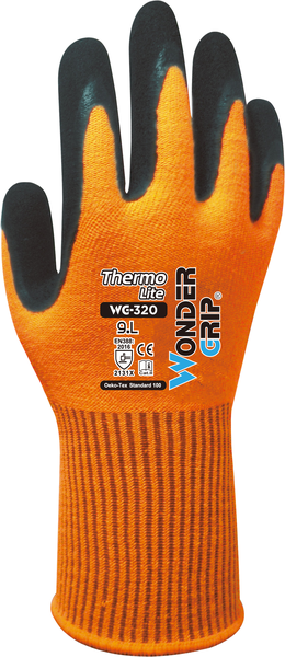 Handschuhe Wonder Grip "Thermo Lite", Gr. 10/XL