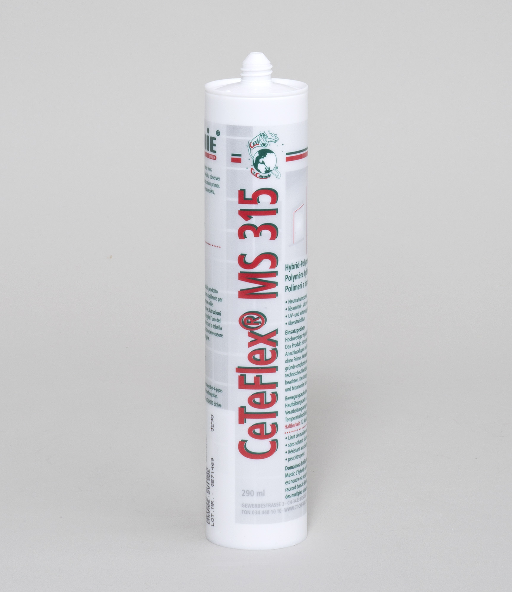 CeTeFlex MS 315  betongrau  à 290ml