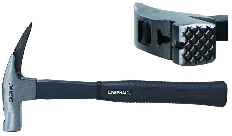 Latthammer mit Fiberglas - Stiel