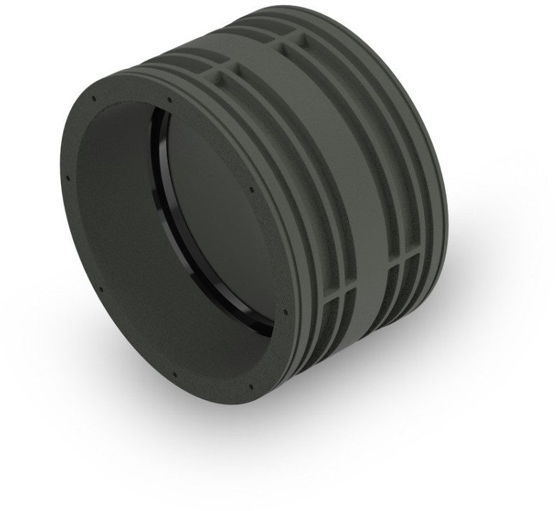 Schachtfutter Grip aus PP NW 110 mm