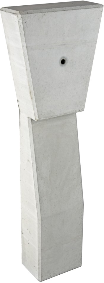 STANDARD Brunnentrog, Brunnenstock grau, glatt