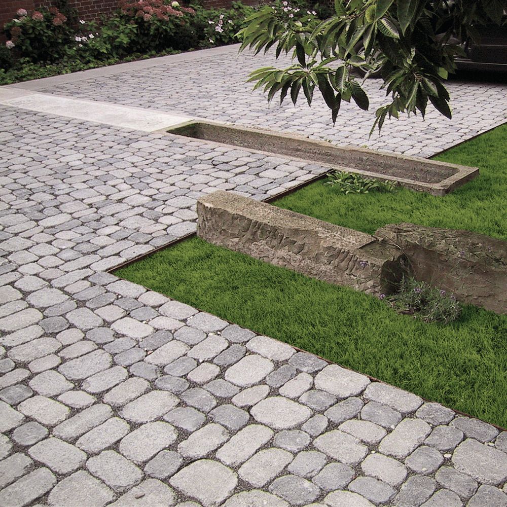 ARENA VISTA Pflasterstein, jurakalk, strukturiert, Kanten gebr.